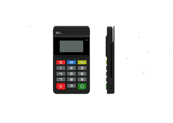 Терминал POS писателя читателя магнитной карты EMV мини с клавиатурой