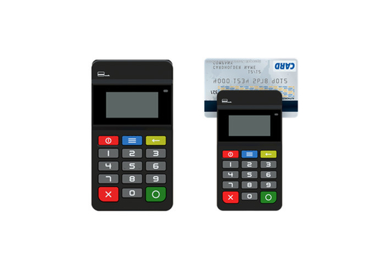 Беспроводная виза Mastercard pinpad swipping терминал pos с bluetooth